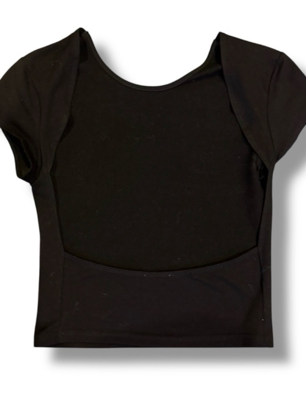 Edikted Open Back Bambi Short Sleeve Tee size small